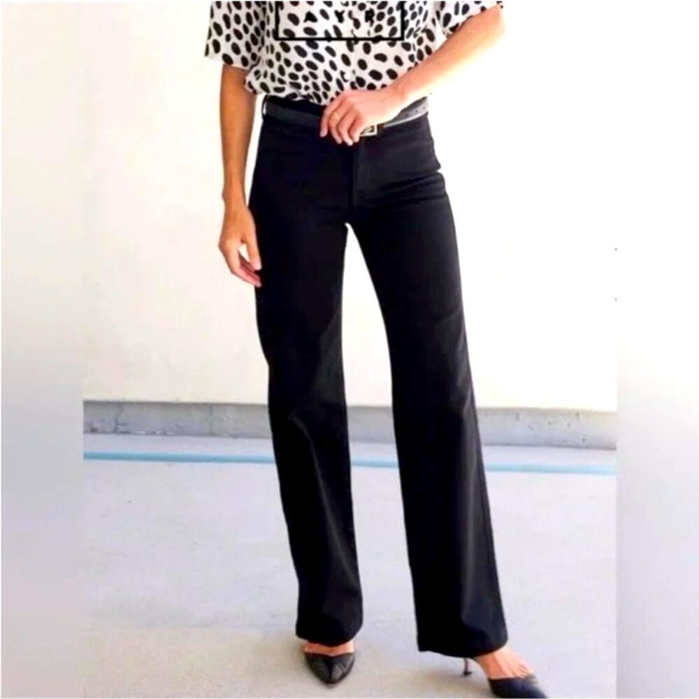 NWOT in Polybag AYR The Special Sauce Black Relaxed Straight Leg Jeans 25 Short